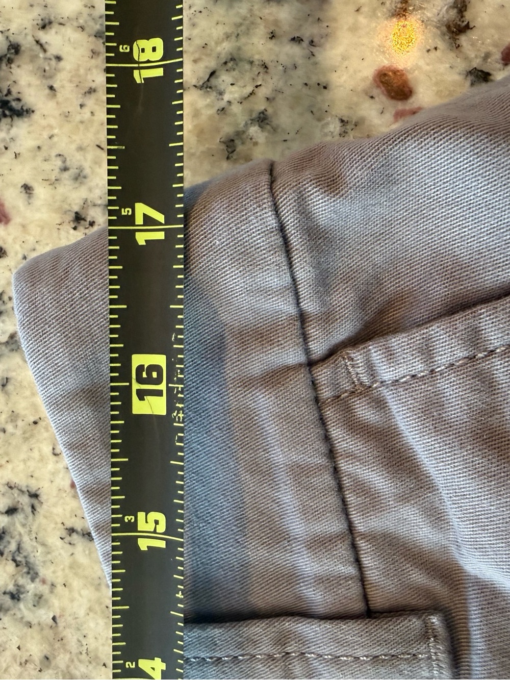 LOFT Taupe Mid-Rise Chino Shorts 10 - Picture 12 of 14